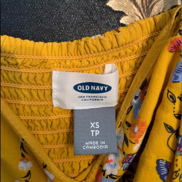 🦇 Old Navy Mustard Skater Dress 🦇 - Picture 4 of 4